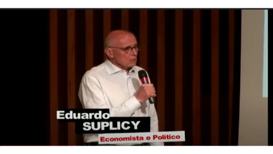 Eduardo Suplicy na semana de Direitos Humanos da FAPCOM