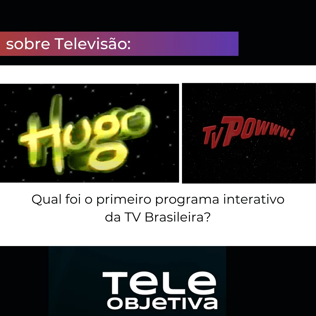 Hugou ou TV Powww!? Qual foi o primeiro programa interativo da Tv Brasileira