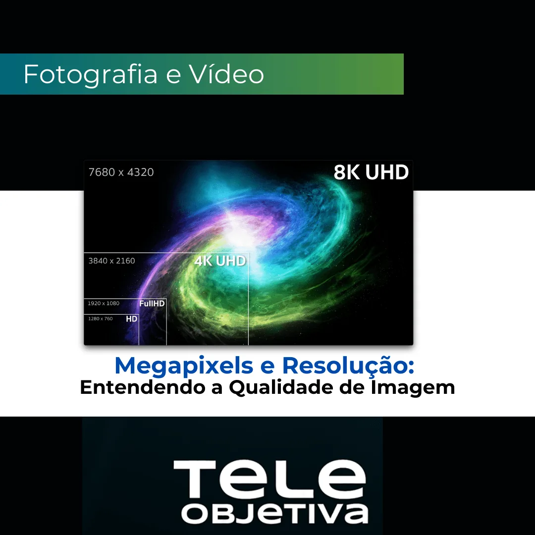 Megapixels e Resolução: Entendendo a Qualidade de Imagem