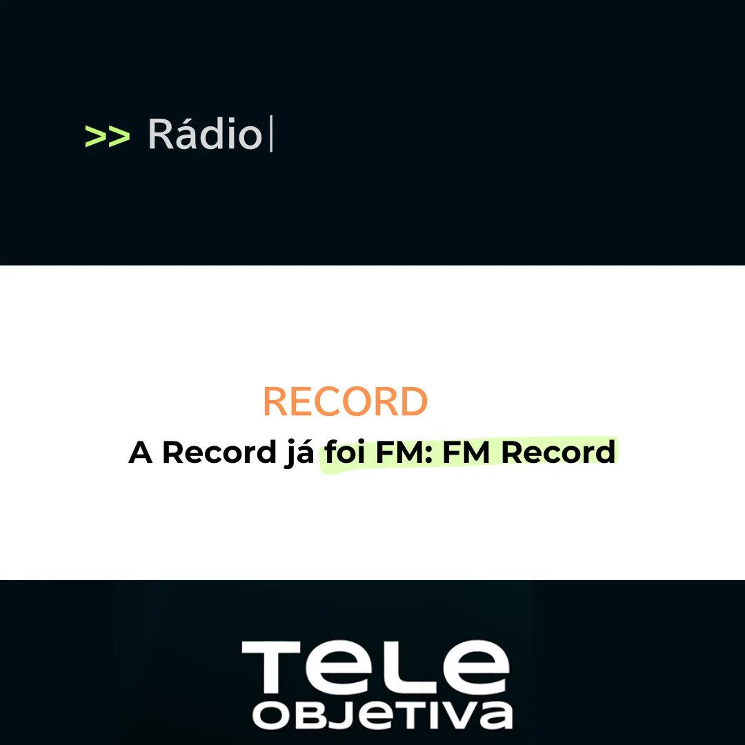 A Record já foi FM: FM Record