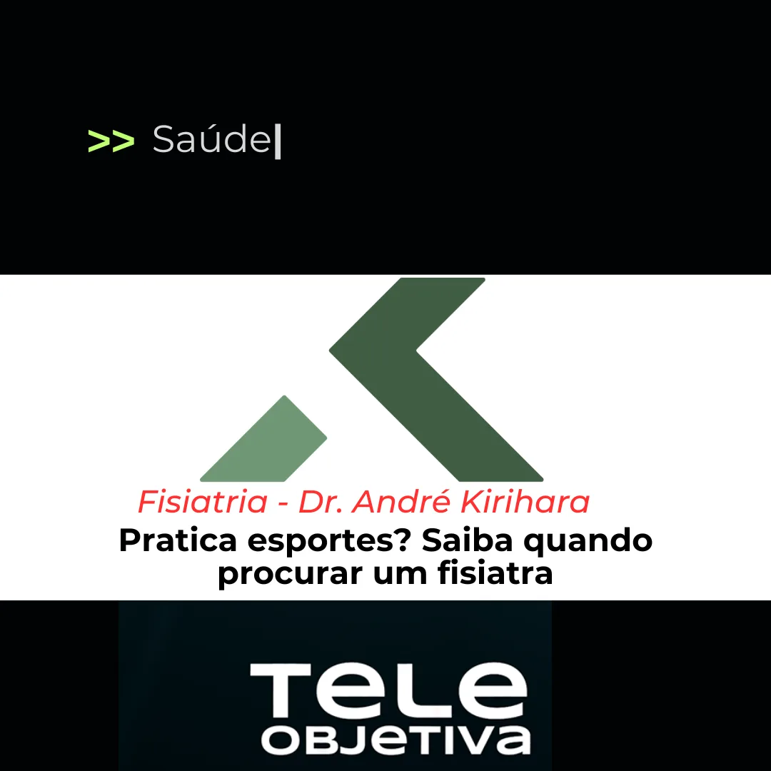 Pratica esportes? Saiba quando procurar um fisiatra