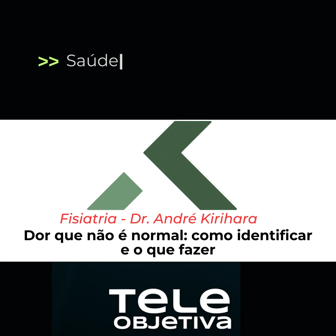 Dor que não é normal: como identificar e o que fazer